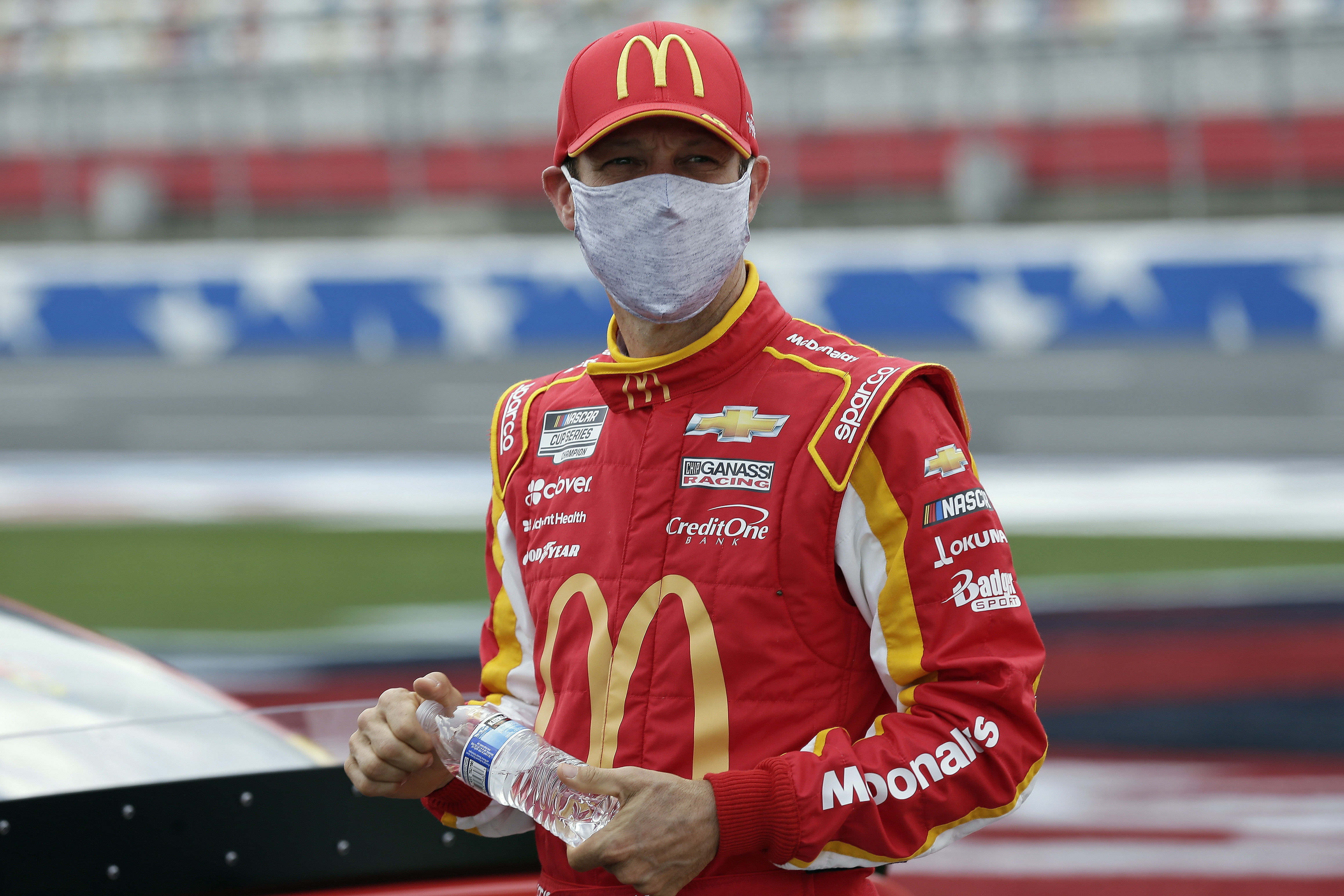 Matt Kenseth (42) during qualifying for the Coca-Cola 600 at Charlotte Motor Speedway, May 24th 2020 - Source: Imagn